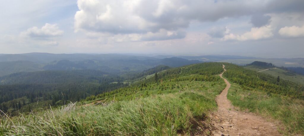 Výhľad z vrchu Ihla